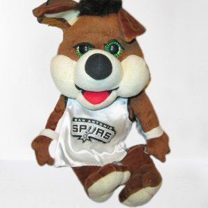 San Antonio 20" Spurs Coyote Mascot 2! Plush Doll